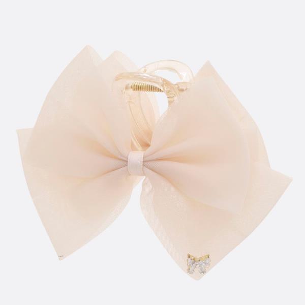 BOW CLAW HAIR CLIP