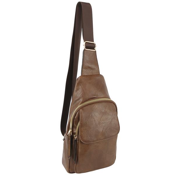 SMOOTH SLING CROSSBODY BAG