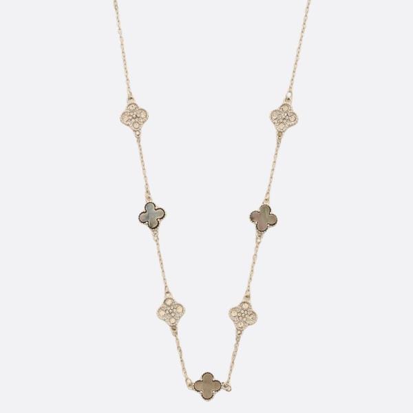 CLOVER STATION NECKLACE