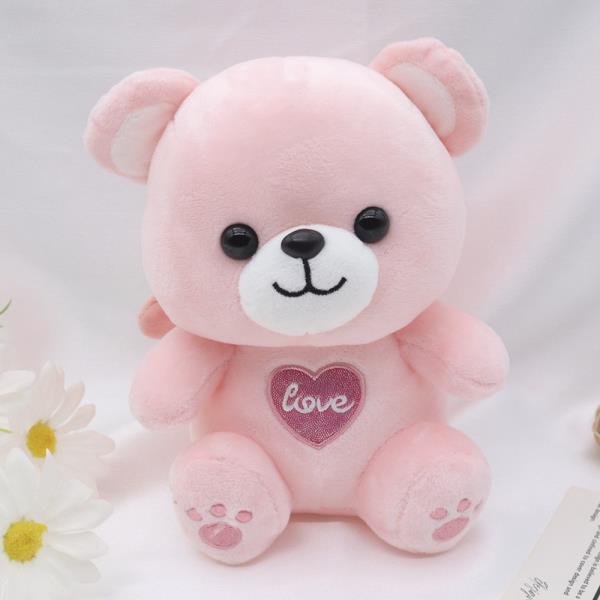 CUTE HEART LOVE BEAR PLUSH TOY