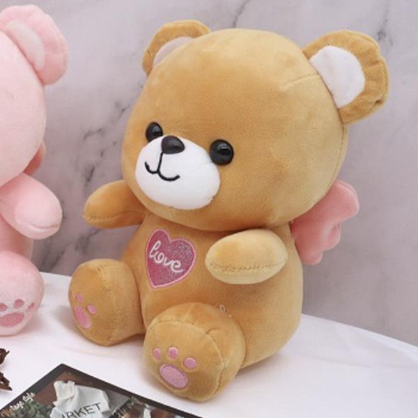 CUTE HEART LOVE BEAR PLUSH TOY