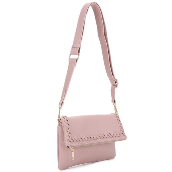 SMOOTH WHIPSTITCH CROSSBODY BAG