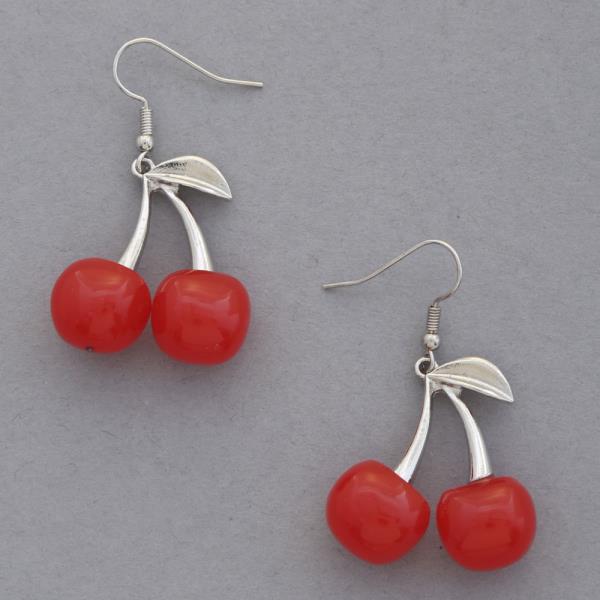 CHERRY DANGLE EARRING