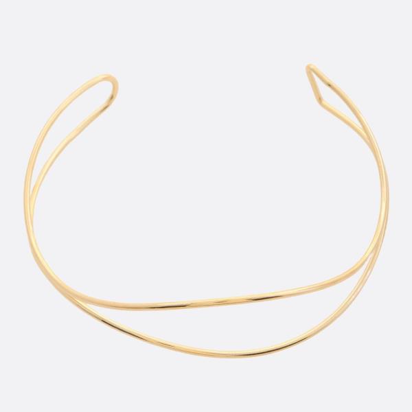 SODAJO METAL GOLD DIPPED CHOKER