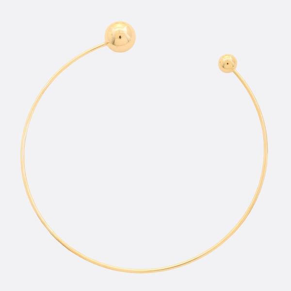 SODAJO METAL GOLD DIPPED CHOKER