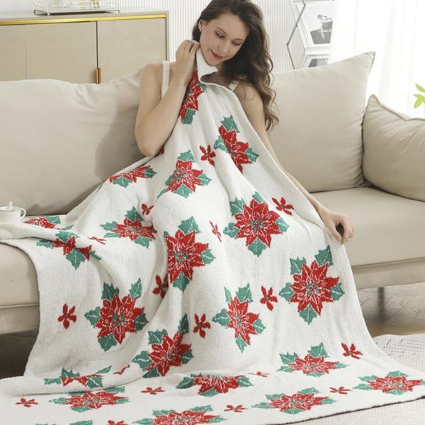 CHRISTMAS LUXTURY SOFT THROW BLANKET