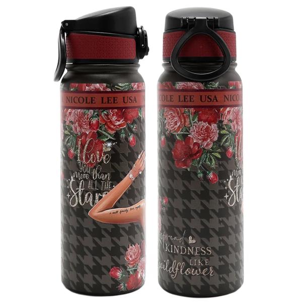 (ONLINE ONLY) NICOLE LEE 20 OZ TUMBLER BOTTLE