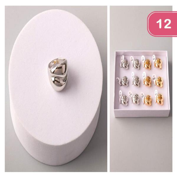 CHUNKY LAYERED RING (12 UNITS)