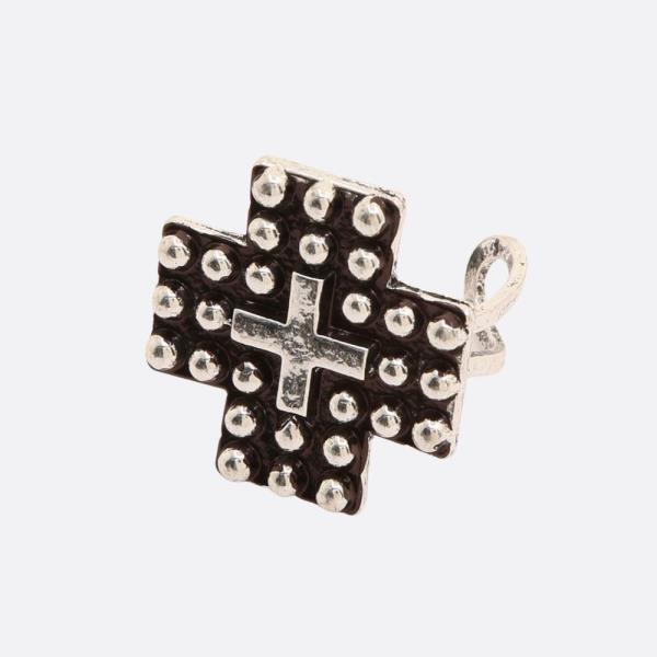 WESTERN STYLE CROSS METAL RING