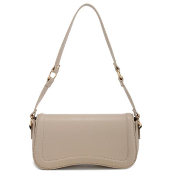SMOOTH CURVED CROSSBODY BAG