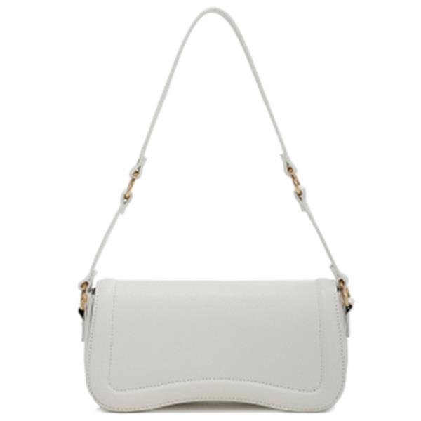 SMOOTH CURVED CROSSBODY BAG