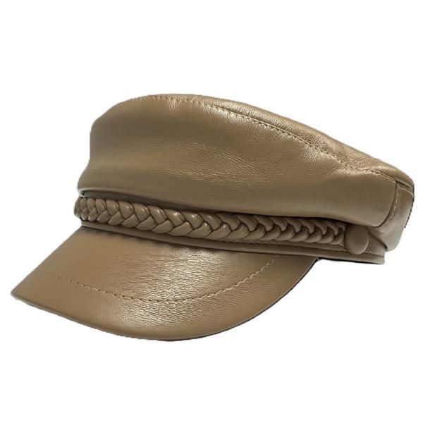 BRAID BAND CABBIE NEWSBOY BERET HAT