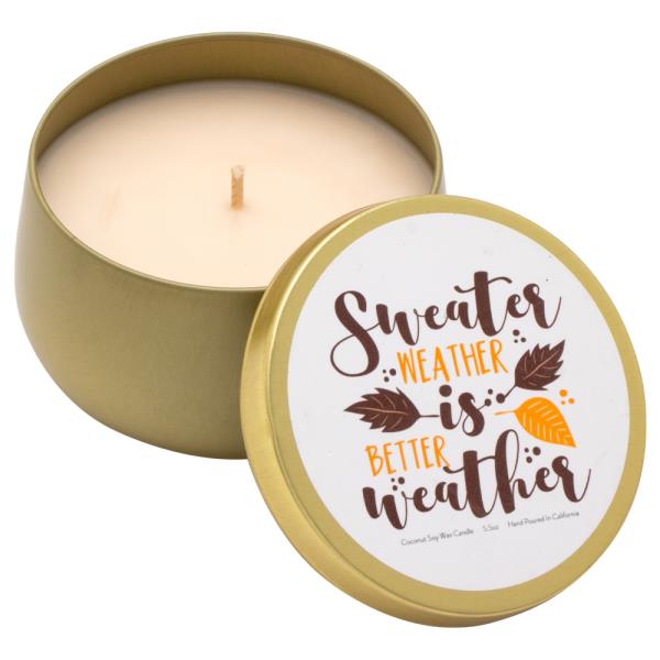 FALL COCONUT SOY WAX CANDLE