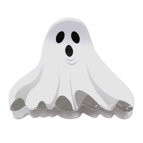 HALLOWEEN GHOST HAIR CLAW JAW CLIP