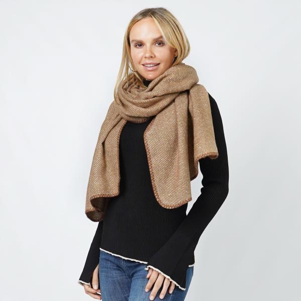 LUREX WOVEN OBLONG SCARF/SHAWL