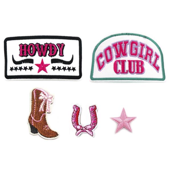 HOWDY WESTERN ASSORTED PATCH