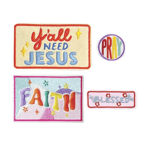 FAITH RELIGIOUS ASSORTED PATCH