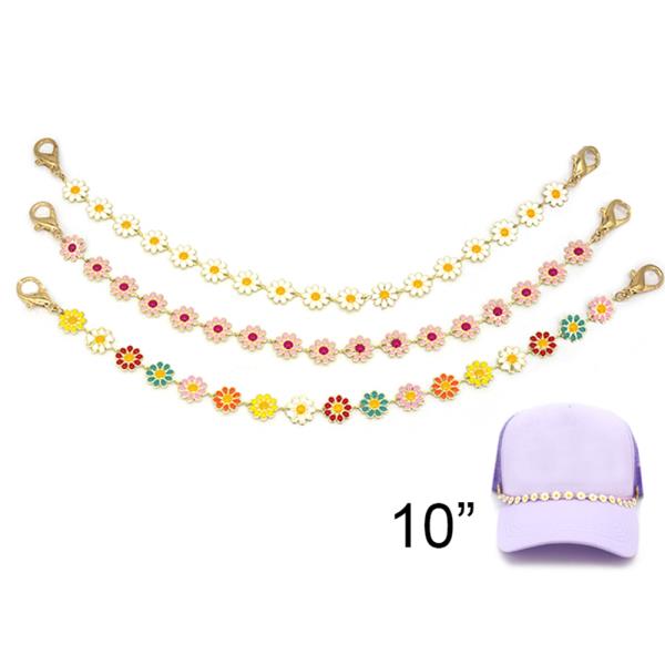 FLOWER HAT CHAIN SET