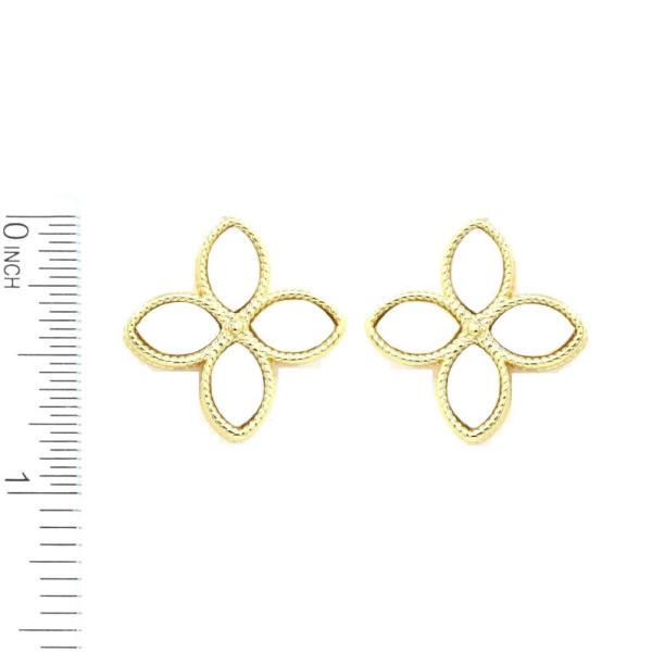 CLOVER POST EARRING