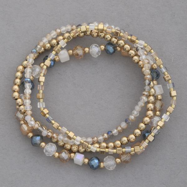 BEADED BRACELET SET