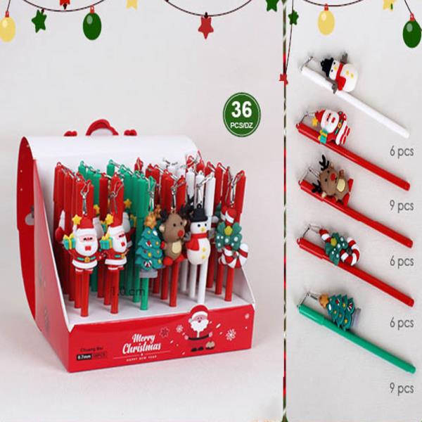 CHRISTMAS  DANGLE CHARM PEN (36 UNITS)