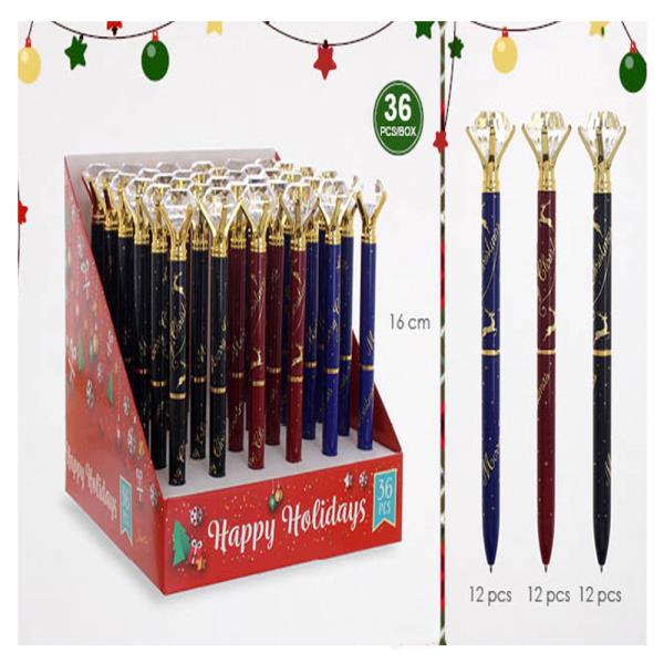 MERRY CHRISTMAS DIAMOND PEN (36 UNITS)