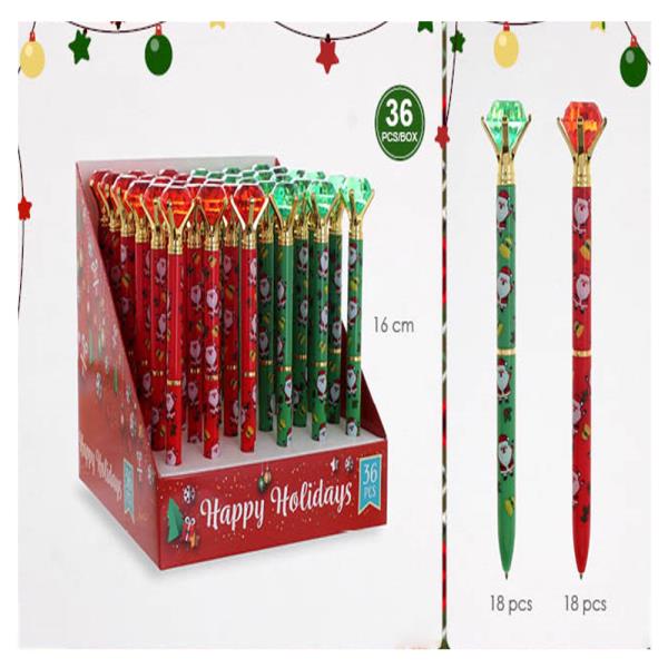 SANTA DIAMOND PEN (36 UNITS)