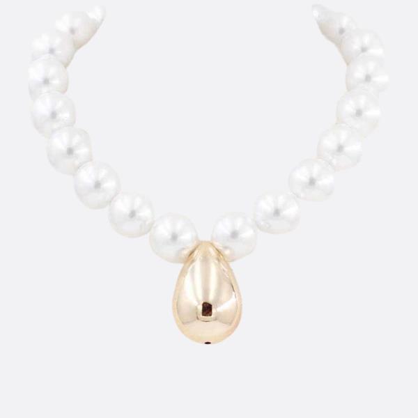 TEARDROP PEARL BEAD NECKLACE