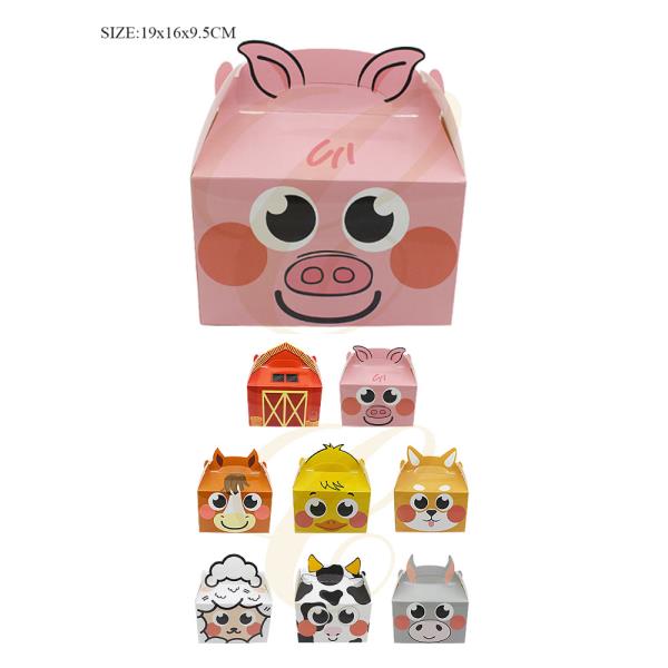 FARM ANIMAL GIFT BOXES (25 UNITS)