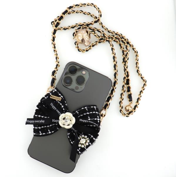 RIBBON CELL PHONE HOLDER