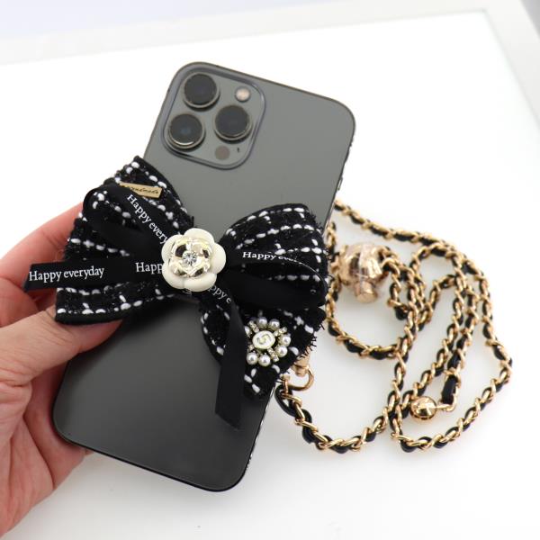 RIBBON CELL PHONE HOLDER