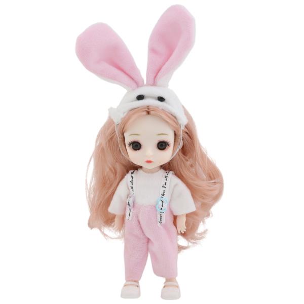 SUSIE BUNNY DRESS ME UP DOLL KEYCHAIN BAG CHARM