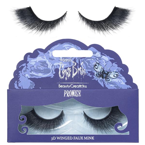 TIM BURTON`S CORPSE BRIDE X BEAUTY CREATIONS "PROMISE" 3D WINGED FAUX MINK (LASHES)