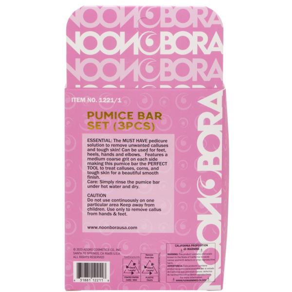 PUMICE BAR 3 PC SET (12 UNITS)