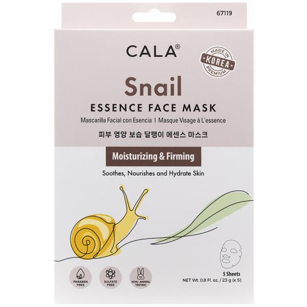 CALA ESSENCE FACIAL MASK SNAIL 5 PCS SET