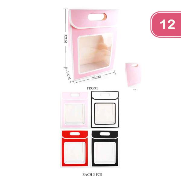 TRANSPARENT GIFT BAG (12 UNITS)