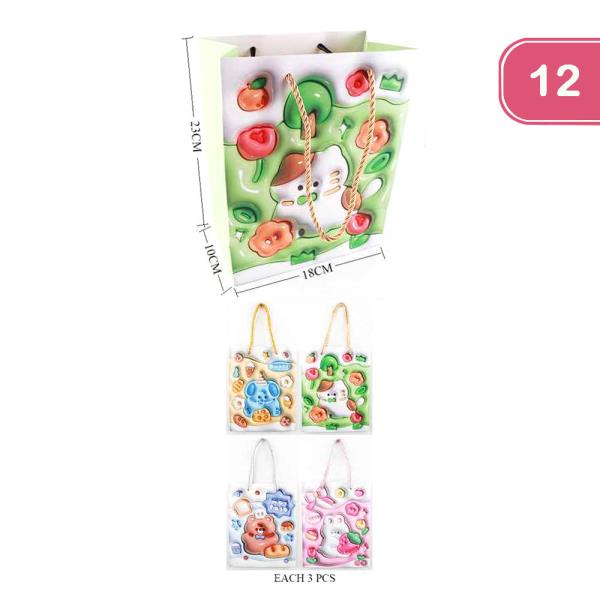 3D GIFT BAG (12 UNITS)