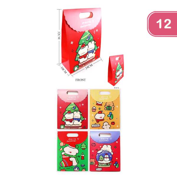 CHRISTMAS GIFT BAG (12 UNITS)