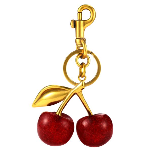 CHERRY KEYCHAIN