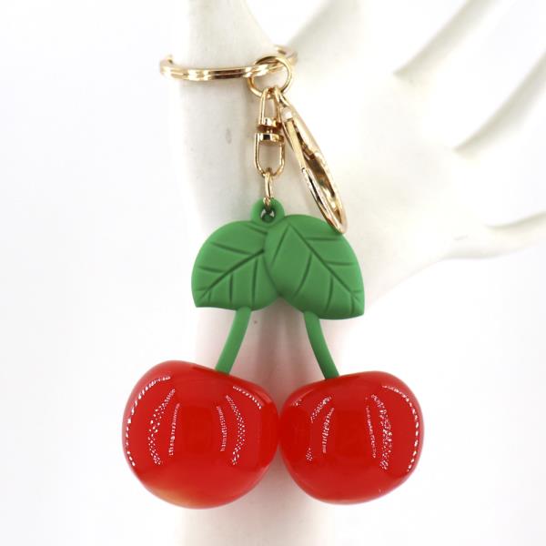 CHERRY KEYCHAIN