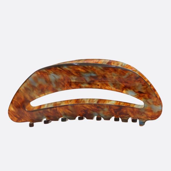 ACETATE OVAL CLAW HAIR CLIP