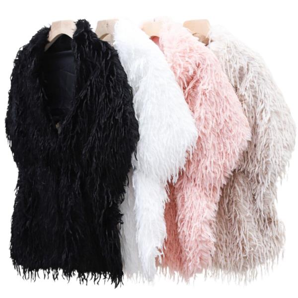 FAUX FUR SHAWL SCARF