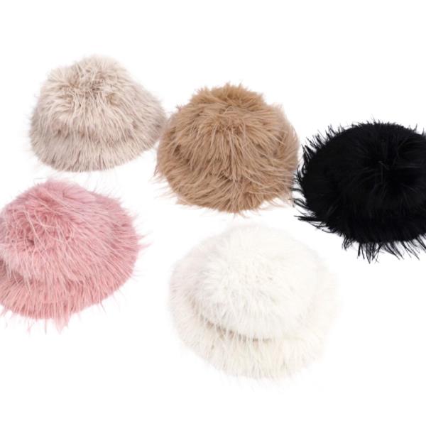 FAUX FUR BUCKET HAT