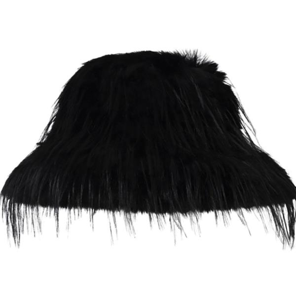 FAUX FUR BUCKET HAT