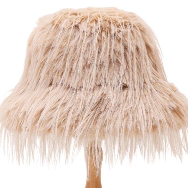 FAUX FUR BUCKET HAT