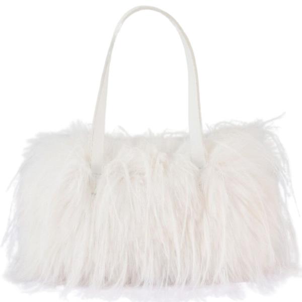 FAUX FUR MINI BAG