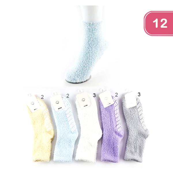 WARM FUZZY SOCKS (12 UNITS)