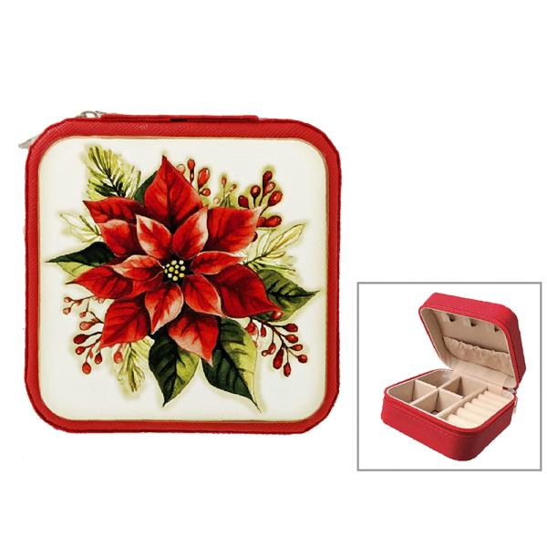 FLOWER JEWELRY ORGANIZER BOX