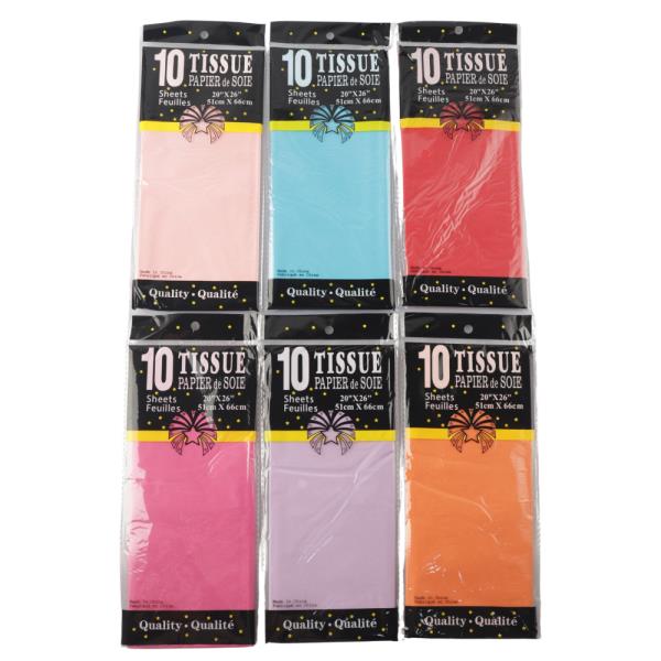 ASSORTED TISSUE PAPER