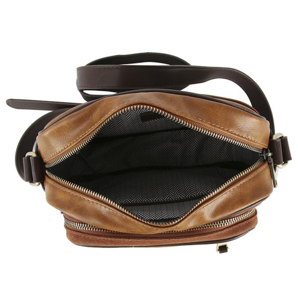 ROUNDED ZIPPER CROSSBODY BAG